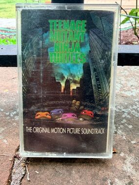 Teenage Mutant Ninja Turtles Original Motion Picture Soundtrack Cassette